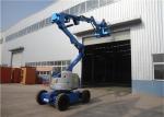 Quick Charge Hybrid Aerial Equipment , Aerial Platform Lift Uneven Surfaces