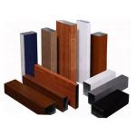6063 T5 Alloy Heat Transfer Wood Grain Aluminum Extrusion Profiles For