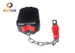 Quality Zinc Alloy Shopping Cart Coin Lock With 260mm Chain wholesale