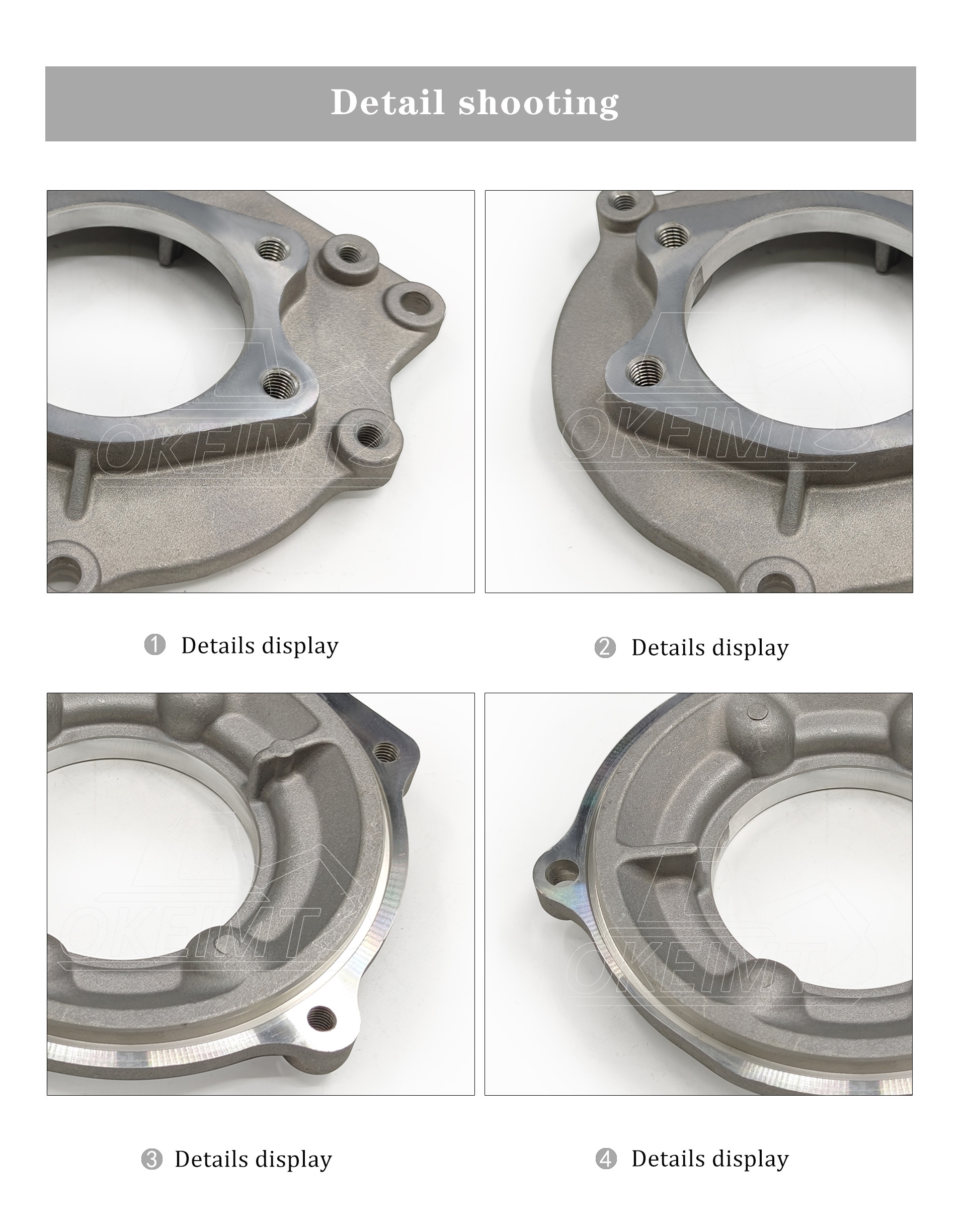 34361-10103 Fuel Pump Flange For CATE S4KT S6KT 3066 3064 E320