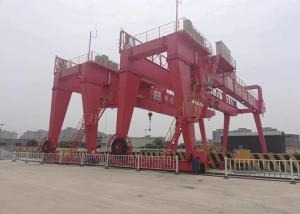 Quality Finework Container Lifting 50 ton Double Girder Gantry Crane for Sale wholesale