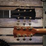 Custom Mini Jumbo Grand Travel KOA Custom Guitar