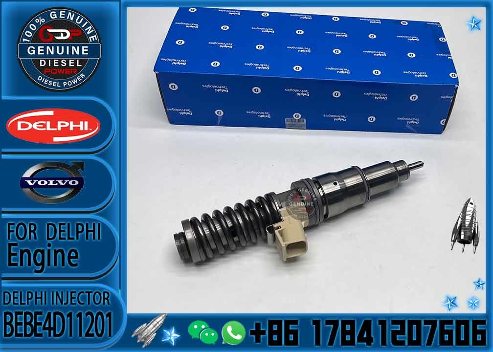 original Diesel Fuel Injector BEBE4D11001 BEBE4D11101 BEBE4D11201 BEBE4D36001 BEBE4D41001 85003950 E3.18 for VOL-VO D16