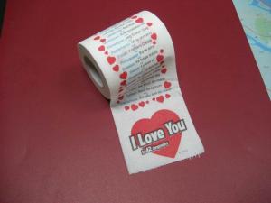 Quality 3 color printed toilet paper roll wholesale