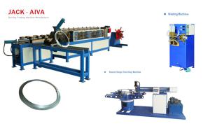 Quality Angle Iron Round Flange Making Machine Duct Flange Machine wholesale