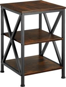 Quality Side Table End Table Nightstand, Easy to Assemble, For Living Room Bedroom, 40x40x60cm wholesale