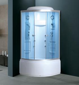 Quality Customized Glass Door Whirlpool Steam Shower Cabin Fit Bathroom wholesale