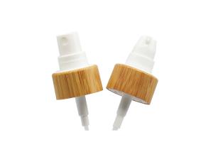 Quality 24/410 Treatment Bamboo Lotion Pump For Liquid Soap wholesale