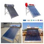 Blue Color Steel Bracket 100L 150L 200L 250L 300L Solar Water Heater for Compact