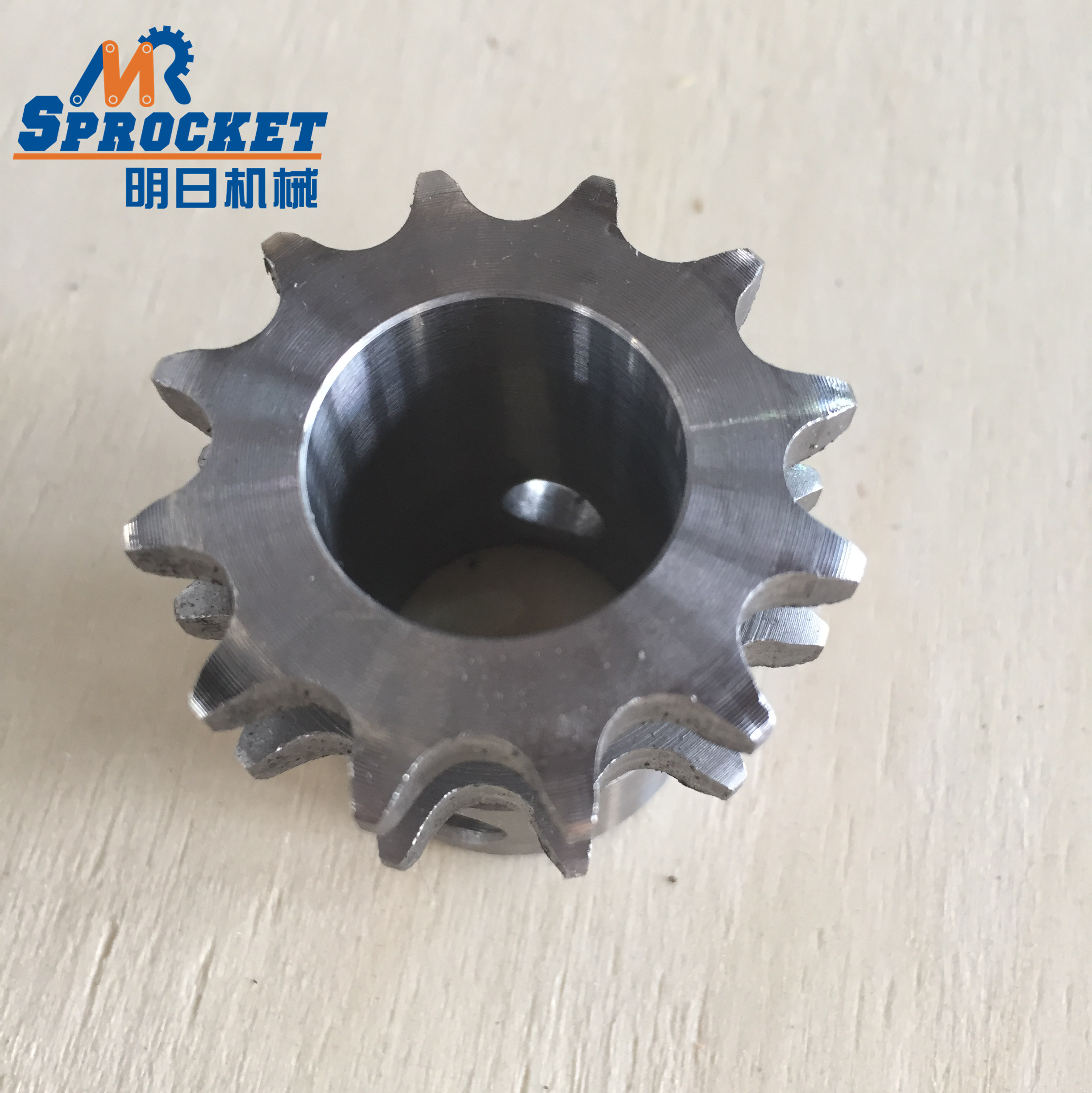 45C Steel Duplex Chain Sprocket 06-2B12 06b Custom Sprocket Nature Color