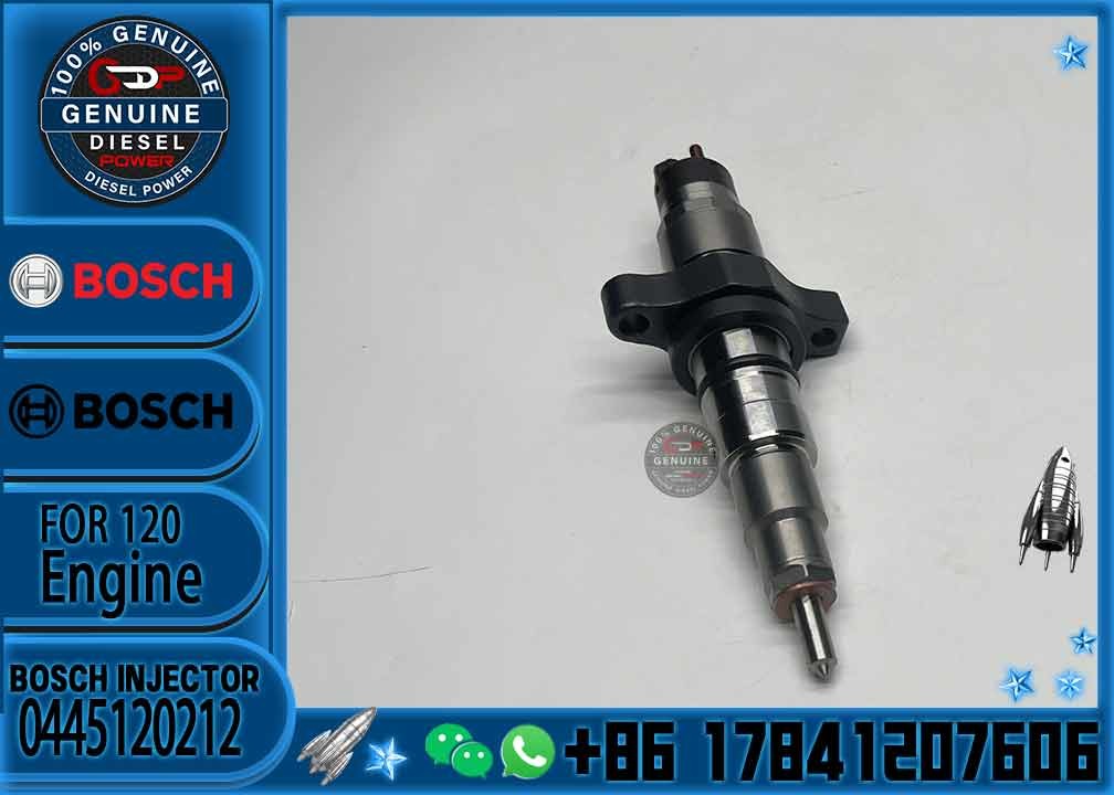 Fuel Injection Factory Price Common Rail Fuel Injector 0445120007 0445120212