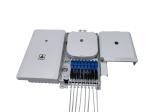 Indoor IP54 Wall Mounted White FTTH Fiber Optic Cable Termination Box Mini