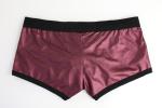 Leather Mens Boxer Briefs Underwear Breathable Sexy Gay Shorts