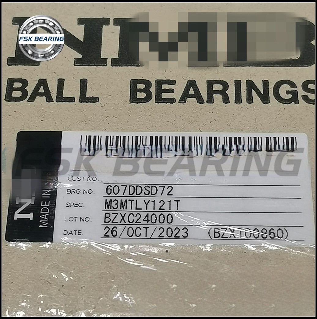 Premium Quality 607DDSD72M3MTLY121T 607DSD72 Single Row Deep Groove Ball Bearing 7*19*6 mm P6 P5
