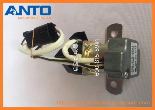 600-815-8941 Relay Komatsu Excavator Parts For PC130 PC160 PC190 PC220 PC240