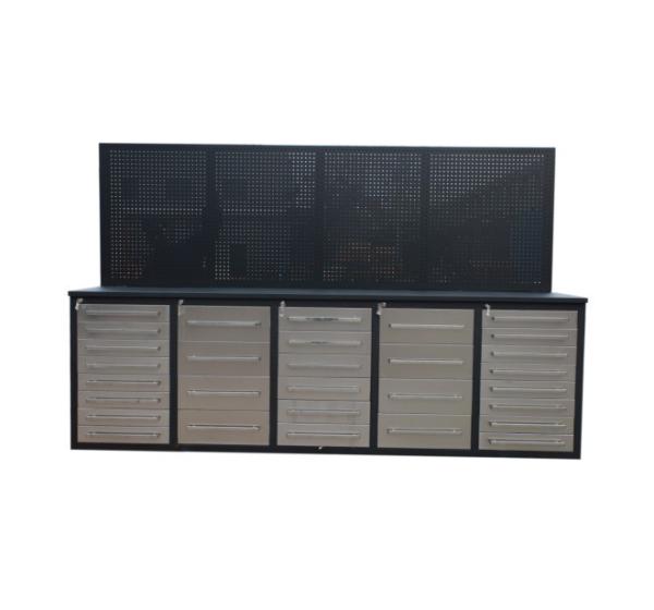 Cold Rolled Steel Garage Tool Cabinet with Cutting Mat and Industrial Sewing
