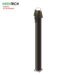 15m heavy duty telescoping mast-300kg payloads- lockable mast