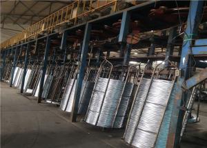 Quality 380V 50Hz Steel / Aluminium Wire Galvanizing Line High Tensile Strength wholesale