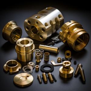 Quality Non Standard CNC Brass Parts , Aerospace Precision Turning Components wholesale