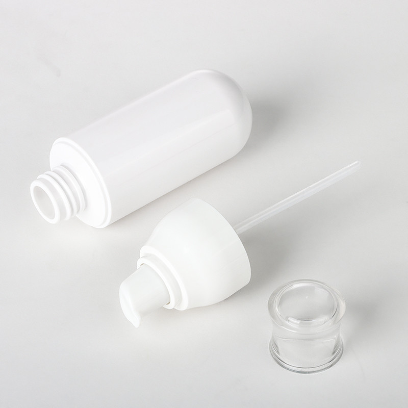 Empty Clear Round Mini Cosmetic Container Perfume Plastic Rose Gold Mist Spray Bottle