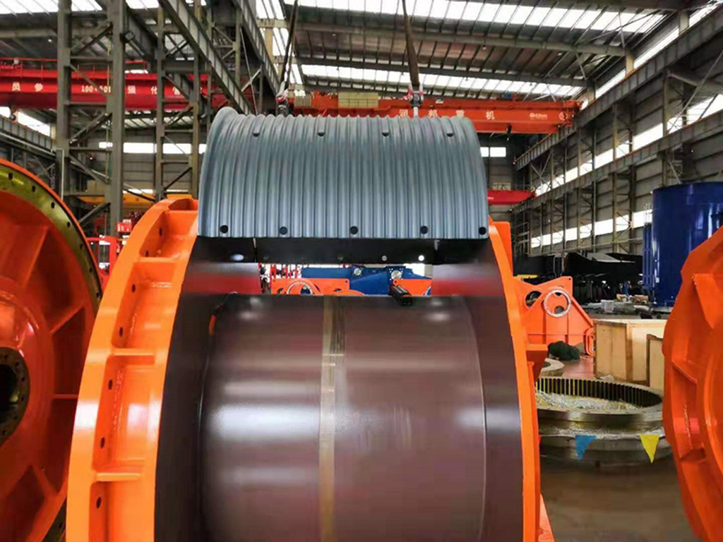 Lbs Grooving System Spooling Cable For Hoisting / Crane Winch