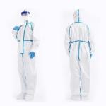 Non Woven Fabric Polypropylene Disposable Isolation Gowns