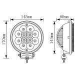 5″ Round 36W Sealed Beam LED Work Light