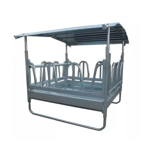Quality Cattle Feeding Galvanized Livestock Fencing Hay Feeder Powder Coated wholesale