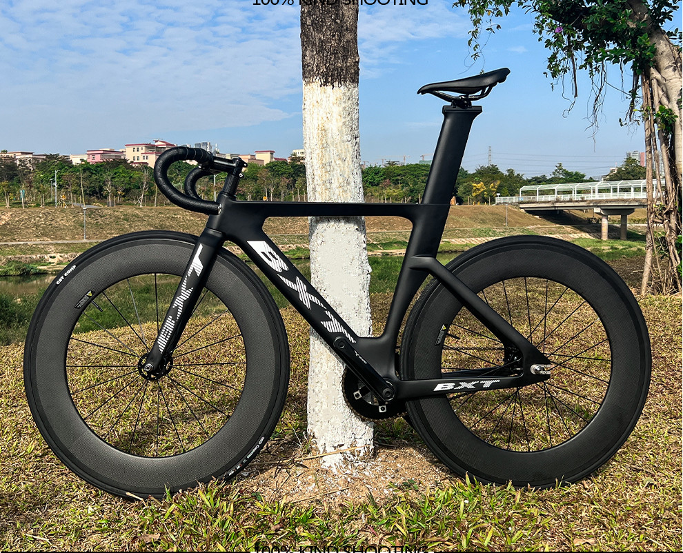 10kgs Carbon Fiber Track Bike 700C EPS Technology Fixed Gear Cycle