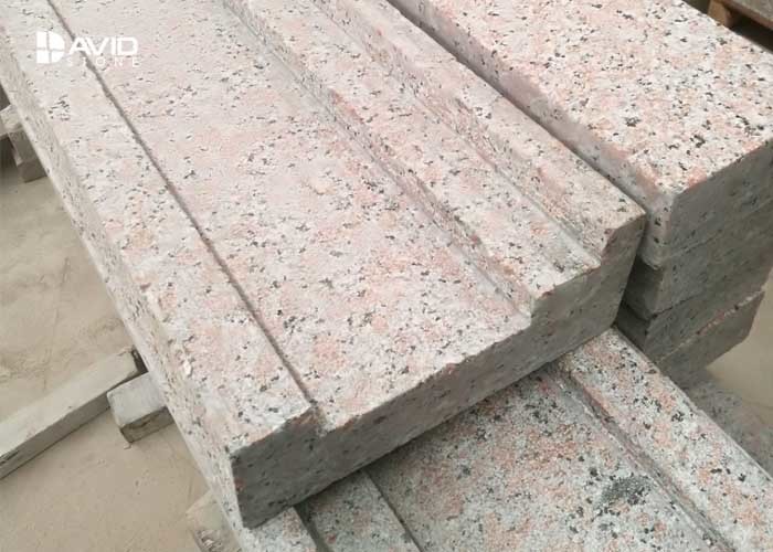 Burned G561 Granite Wall Cladding Tiles Special Shape High Mechanical Strength