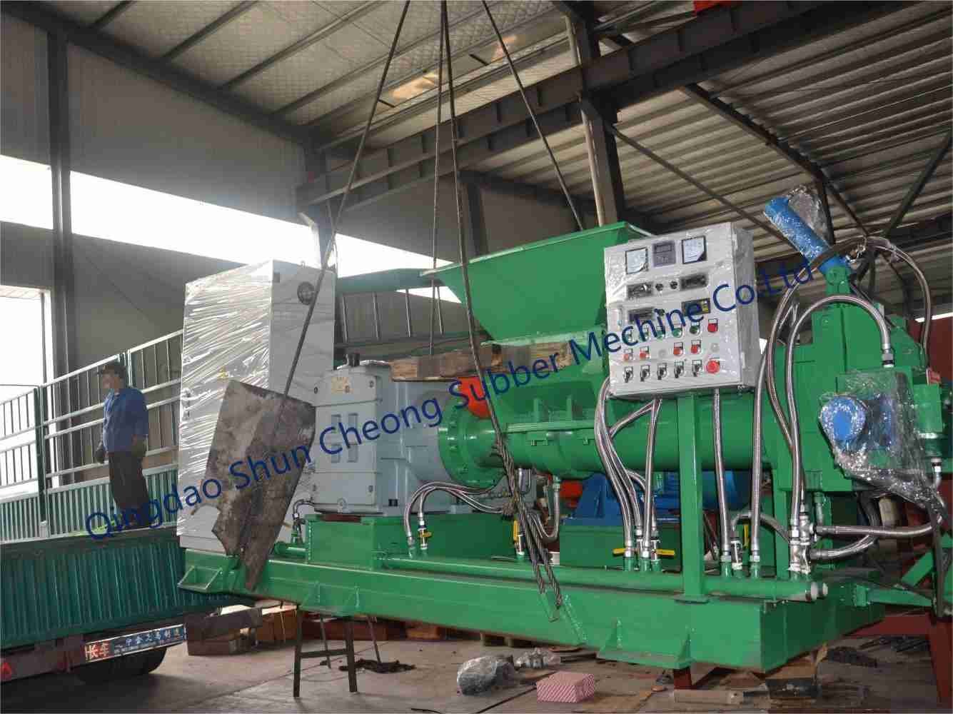 SFC Rubber Band Manufacturing Line / Plastic Or Rubber Processing Machinery