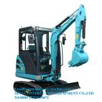 5T 2150mm Rubber Track Garden Hydraulic Crawler Excavator