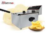 Commercial Kitchen Equipments Single Tank Electric Deep Fryer