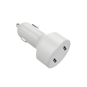 China Dual Port Car TYPE C 9V2A 36W USB Power Delivery 3.0 Charger on sale