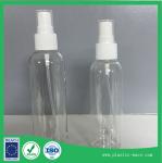 100ml PET clear plastic round bottle of hand sanitizer alcohol empty spray