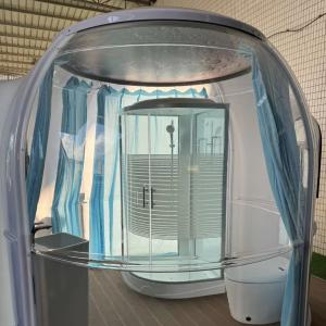 Quality Glamping Waterproof PVC 2.7m Luxury Dome House Transparent Bubble Dome Tent for Sale wholesale