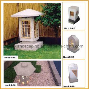 Quality Outdoor Granite Carving Stone Chinese Lamp wholesale