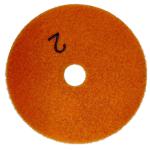Stone Flexible Abrasive 4" Resin Bond 3 Step Polishing Pads for Granite Grinding