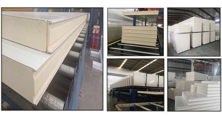 Metal Polyurethane Insulation Panel Sandwich Purification Panels For Operating Room