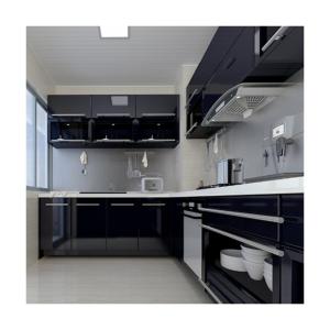 Quality YALIG's Modern Lacquer Door Design for Wood Kitchen Cabinets Waterproof and Fireproof wholesale