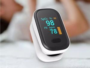 Quality Portable Mini Finger Blood Pressure Machine / Finger Clip Blood Pressure Monitor wholesale