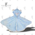 Customised Newborn Infant Coat Loveable Infant Body Coat Blue Stuffed 37cm