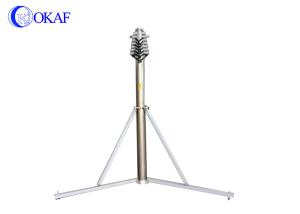 Quality Mechanical TV Antenna Telescopic Mast Pole Hard Anodized Treatment Surface wholesale