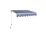 PU Coated Waterproof Uv Protection Canopy High Strength Awning Frame