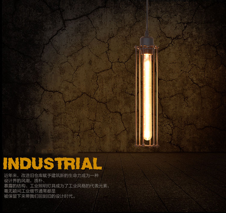 Loft American Chandelier Retro Attic Industrial Decoration Lighting Restaurant Steam lamp(WH-VP-203)