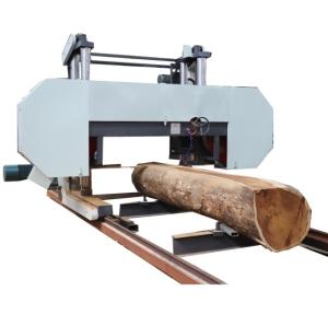 Quality PLC Automatic Setworks Heavy Duty Sawmill Machine Wood Cutting wholesale