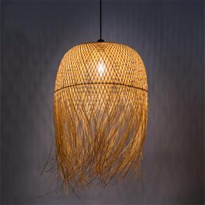 Quality Japanese Tea Room Bamboo Pendant Lights Lighting Vintage Indoor Home Decor designer pendant light(WH-WP-28) wholesale