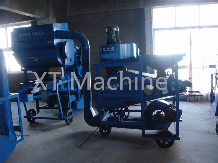 2% Breaking rate Peanut Shelling Machine 380v 50hz 3 phases