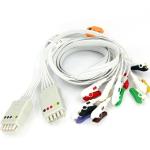 Hospital Machine Marqutte Ge Ecg Lead Wires , Patient 10 Lead Ecg Cable