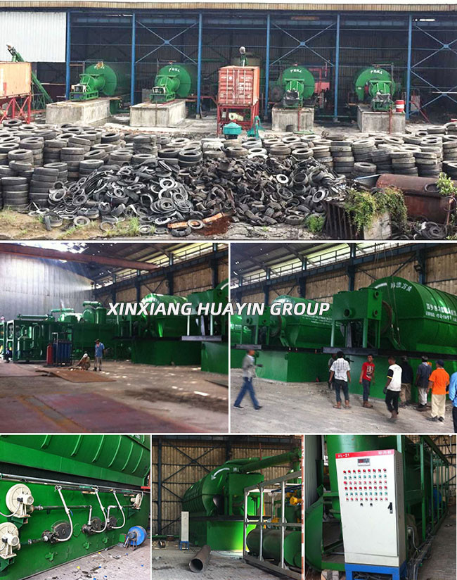 Fully Automatic Waste Tyre Pyrolysis Plant Garbage Pyrolysis Plant